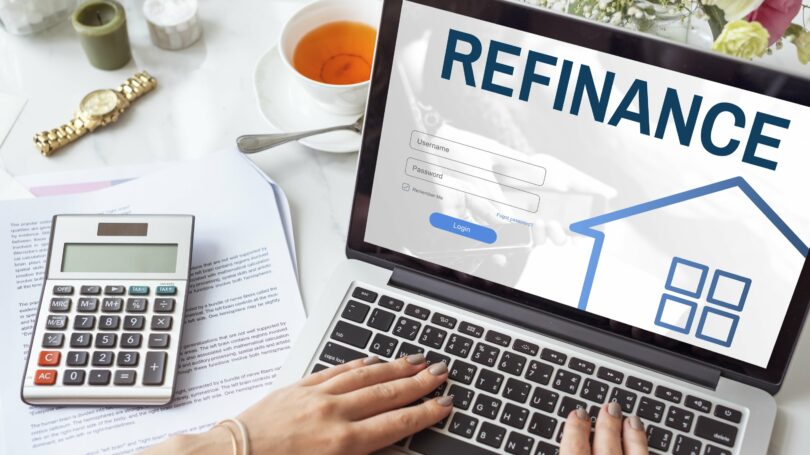 Refinance Home Laptop House Mortgage