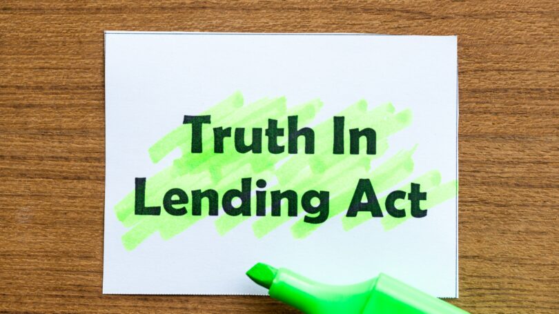 Truth In Lending Act Highlighter