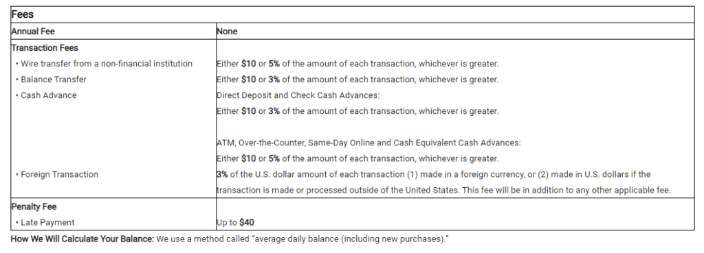 Bofa Ftf Fee Example